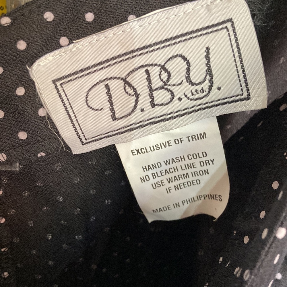 Vintage 1980’s/1990’s Dby Ltd. Mini Polka-Dot Sundres… - Gem